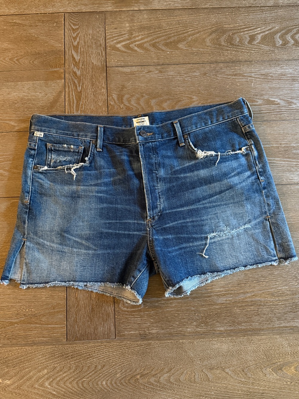 Citizens of Humanity Premium Vintage Corey Slouchy Denim Shorts